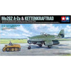 TAMIYA 25215 Me262A-2A & Kettenkraftrad 1:48 Model Kit