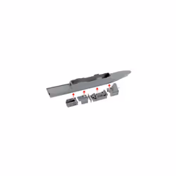 31037 1:700 JMSDF FFM-1 Mogami Multi-Purpose Frega Model Building Plastic Kit Craft Hobby Gluing Plastic Kit Multicoloured Ship Model