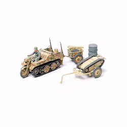 1/48 Kettenkrad w/Cart & Goliath Vehicle Tamiya 32502