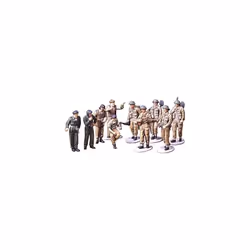 300032526 - WWII figure set British infantry in Europe, military kit 1:48