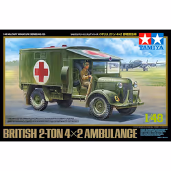 Tamiya British 2-Ton 4x2 Ambulance 1:48 Model Kit