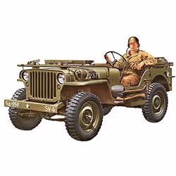 TM35219 1:35 US Willys Jeep MB 4x4 Hobby Model kit, Green, Mittel