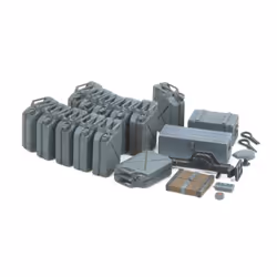 Tamiya 300035315Â âÂ 1: 35Â WWII German Early. Canister Set (12pcs)