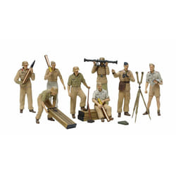 Tamiya 35343 DAK Air Force Artillery Figure Set Scale 1:35