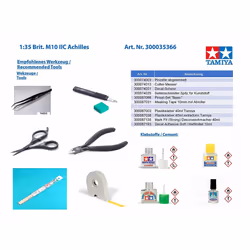 Tamiya 35366 1:35 British M10 IIC Achilles Plastic Model Kit