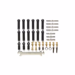 Tamiya 300054539Â Tt 02B Left/Threaded Bar Set Adjustable Set Of 7