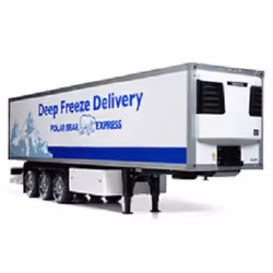 Tamiya Reefer, Logging truck model, Assembly kit, 1:14, Any gender, Plastic, Blue, White