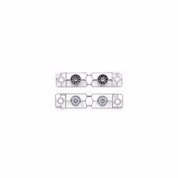 Plated Wheels 30mm Hex Matt - Truck Accessory - Tamiya 56519
