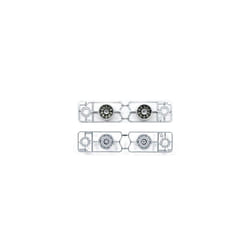 Plated Wheels 30mm Hex Matt - Truck Accessory - Tamiya 56519