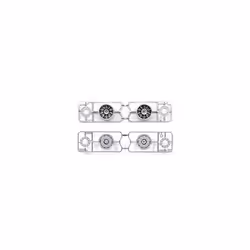 Plated Wheels 30mm Matt - Truck Accessory - Tamiya 56520