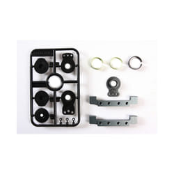 TAMIYA 56537 Tractor Truck Aluminum Dual Servo Mount & Hi-Torque Servo Saver NIP