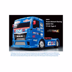 TAMIYA RC 58642 Team Reinert Racing MAN TGS TT-01E 1:14 Truck Assembly Kit