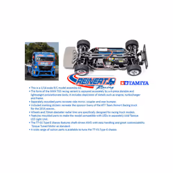 TAMIYA RC 58642 Team Reinert Racing MAN TGS TT-01E 1:14 Truck Assembly Kit