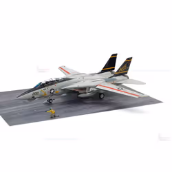 1:48 Gruman F-14A Tomcat with Carrier Launch model kit by Tamiya