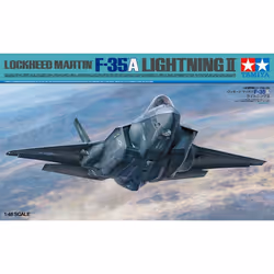 Tamiya 61124 1:48 Us F-35A Lightning Ii - Faithful Replica, Plastic Kit