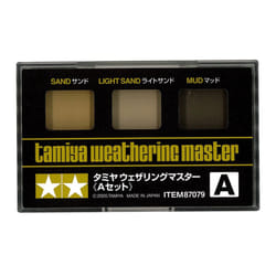 Tamiya 300087079Â WM Ageing Set A Sand/Light Sand/Mud