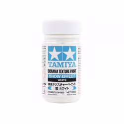 Tamiya 87119 White Snow Effect Diorama Texture Paint 100ml Model Paint