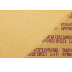 Sanding Sponge Sheet 320 Grit Tamiya 87163
