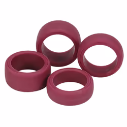 Tamiya 95542 Mini 4WD Low Friction Large Dia. Slick Tires (Maroon/ 4 pcs.)