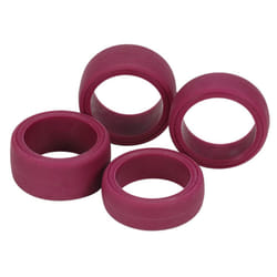 Tamiya 95542 Mini 4WD Low Friction Large Dia. Slick Tires (Maroon/ 4 pcs.)