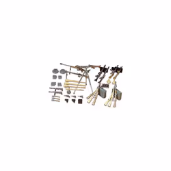 TM35111 35111 135 Diorama Set German Weapons Infantry 24 Model Building Plastic Kit Unvarnished