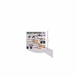 TM35111 35111 135 Diorama Set German Weapons Infantry 24 Model Building Plastic Kit Unvarnished