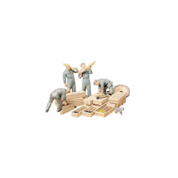 Tamiya Set of figurines of tank loading crew, WWII period, 300035188, 1:35