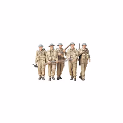 Tamiya 1:35Â WWII British Infantry Patrol Group Pack, 5Â Soldiers