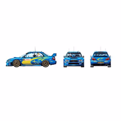 Tamiya Subaru Impreza WRC Monte Carlo Rally car model Preassembled 1:24 - Additional view 4