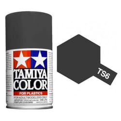 TAMIYA TS-06 Matt Black 100ml Plastic Model Kit Spray Paint 85006