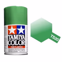 TAMIYA TS-20 Metallic Green 100ml Plastic Model Kit Spray Paint 85020