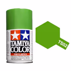 TAMIYA TS-52 Lime Green 100ml Plastic Model Kit Spray Paint 85052