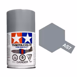 TAMIYA AS-7 Neutral Grey (USAAF) 100ml Model Aircraft Spray Paint 86507