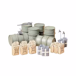 Tamiya German Fuel Drum Set, 1:35, Multicolour