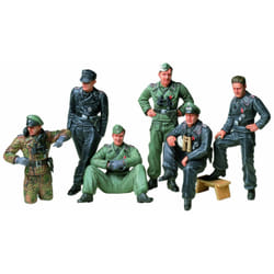 Tamiya 300035201Â âÂ Set 1: 35Â WWII Figures German Tank besatzung. I. Ruhe (6)