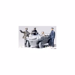 Tamiya 300035253 â 1:35 WWII Figurine Set, Swimmwagen Amphibious Car (4)