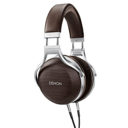 Denon AH-D5200 Headphones Wired Head-band Brown, Silver