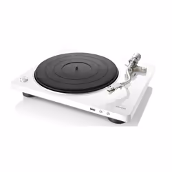 Denon DP-450USB, Belt-drive audio turntable, Manual, White, V-belt, Rubber, 33 1/3,45,78 RPM