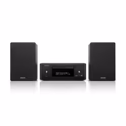 Denon N-12DABBKE2, Black, 1 discs, 65 W, 2-way, DAB, DAB+, FM, 87.5 - 108 MHz