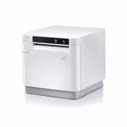 Star Micronics MCP31CI WT E+U, mPOS Receipt Printer - 400mm/s Direct Thermal, 58/80mm paper width, USB-C with Power Delivery for iOS / Android / Windows, Ethernet LAN, USB-A peripheral hub, CloudPRNT Next, White Case, EU UK, 24VDC PS included - Additional view 2