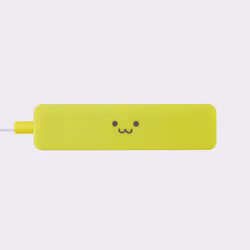 Elecom U2H-SN4NBF3GN interface hub USB 2.0 480 Mbit/s Yellow