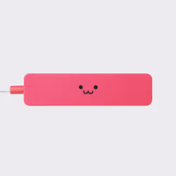 Elecom U2H-SN4NBF4PN interface hub USB 2.0 480 Mbit/s Pink