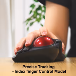 ELECOM HUGE Trackball  2.4GHz Wireless USB  Index Finger Control  Cust
