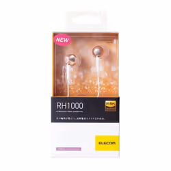 Elecom RH1000, Wired, 10 - 45000 Hz, Headphones, Red