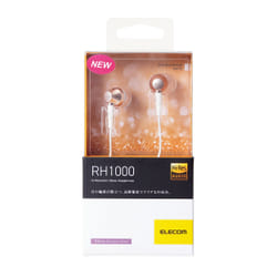 Elecom RH1000 Headphones Wired In-ear Red