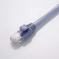 Elecom LD-GPA/BU50, 50 m, Cat6a, RJ-45, RJ-45, Blue