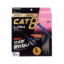 Elecom LD-OCTST/BM50 networking cable 5 m Cat8