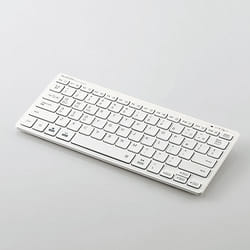 Elecom TK-FBP102WH keyboard Home Bluetooth Japanese White
