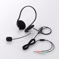 Elecom HS-NB05SV, Wired, 20 - 20000 Hz, Gaming, 75 g, Headset, Black, Silver