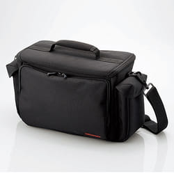 Elecom ZSB-SDG012BK camera lens case/cover Black Polyester, Polyurethane Shoulder case